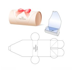新春年货送礼包装展开图