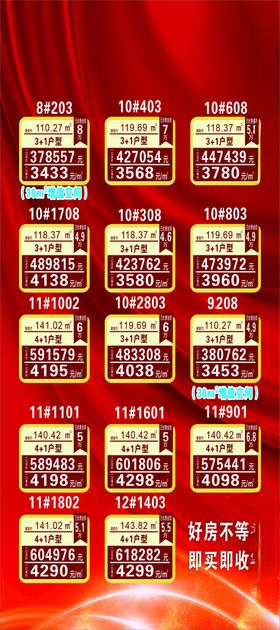 地产展架