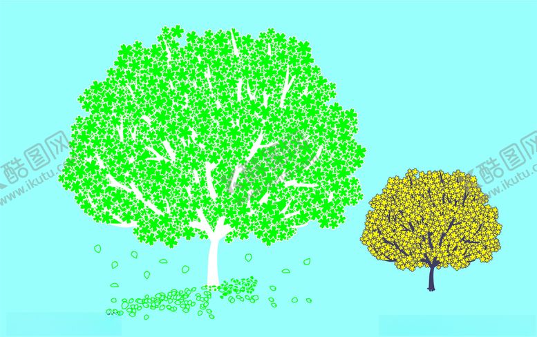 编号：63722509152021219881【酷图网】源文件下载-矢量树