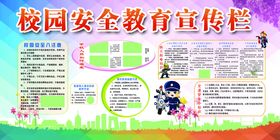 校园安全宣传公益活动海报素材