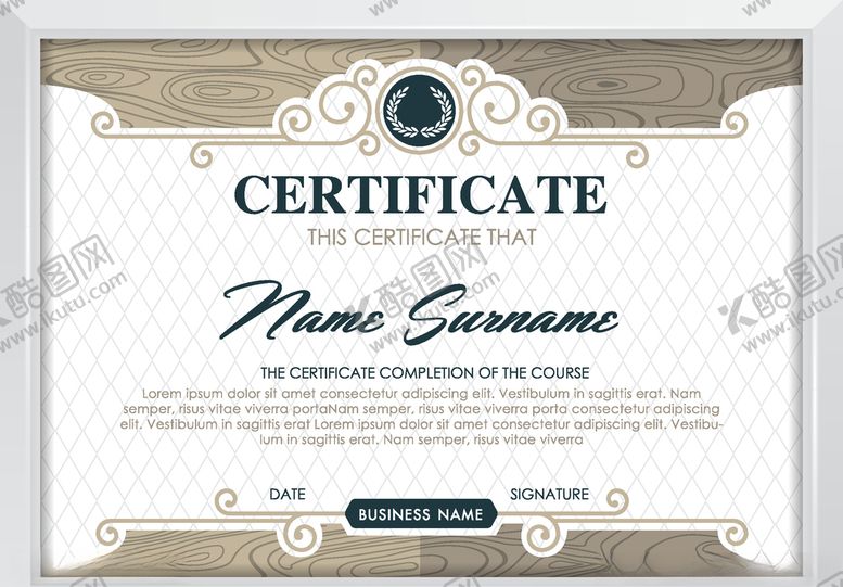 编号：12006509271655064860【酷图网】源文件下载-证书