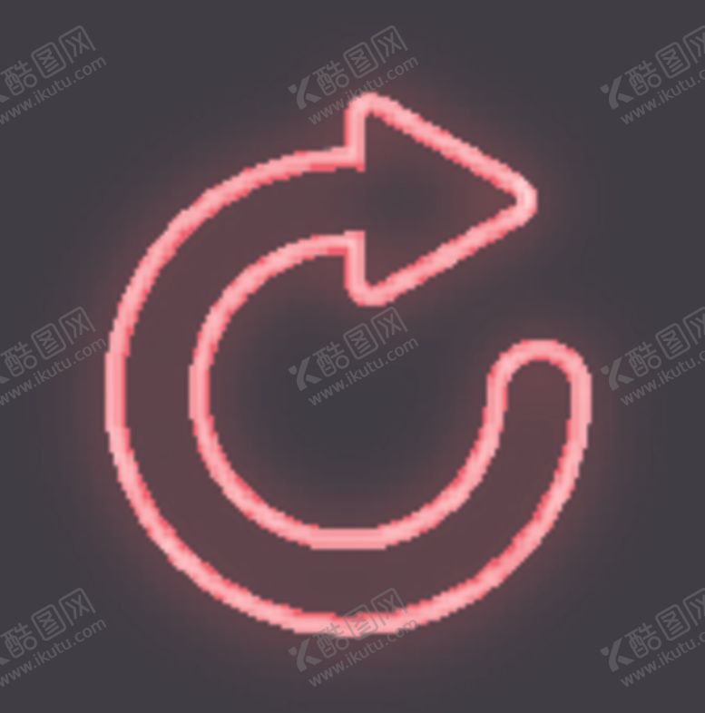 编号：15794010211816332520【酷图网】源文件下载-霓虹灯箭头