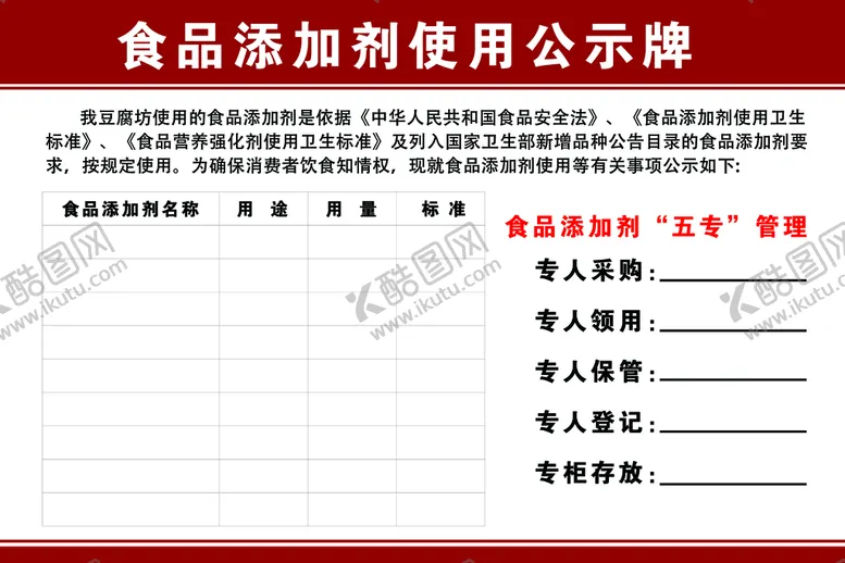 编号：85304109230710452609【酷图网】源文件下载-食品安全
