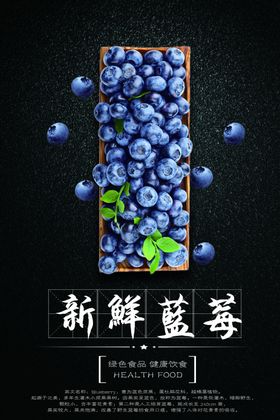 蓝莓海报