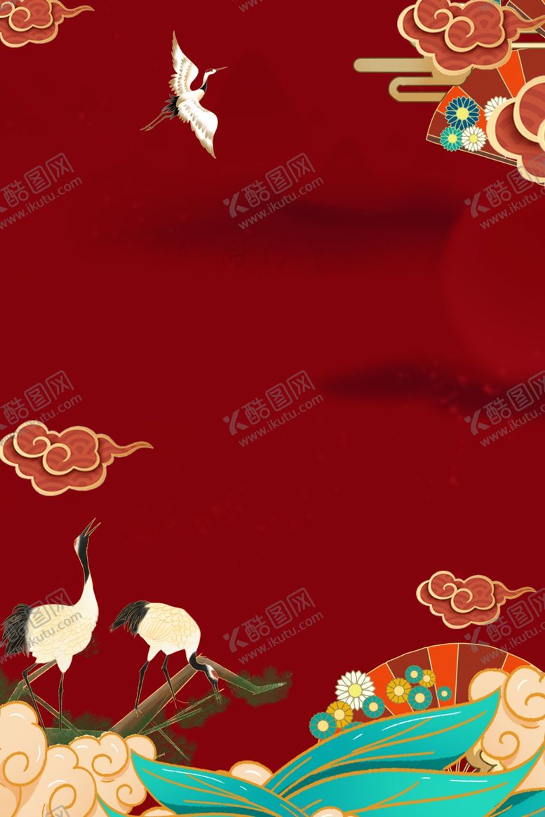 编号：97936101230919567140【酷图网】源文件下载-国潮风背景