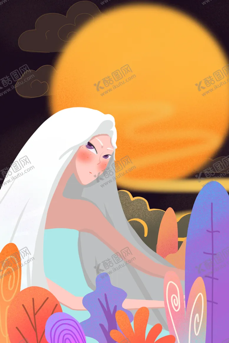 编号：59124310100456462680【酷图网】源文件下载-中秋节插画