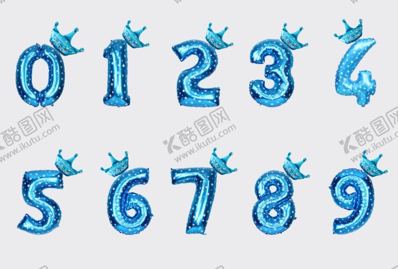 编号：92898902141237213882【酷图网】源文件下载-免抠图数字气球  