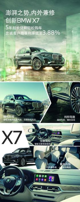 BMWX7车型亮点介绍