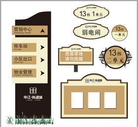 导向牌指示牌导示牌