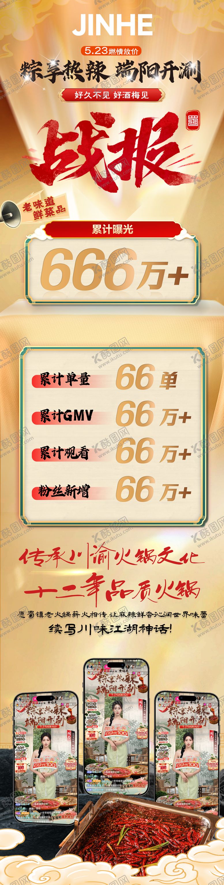 编号：18320906151013363106【酷图网】源文件下载-金色品牌战报