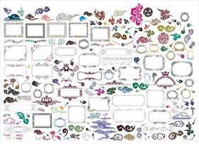 角花边框花纹花边