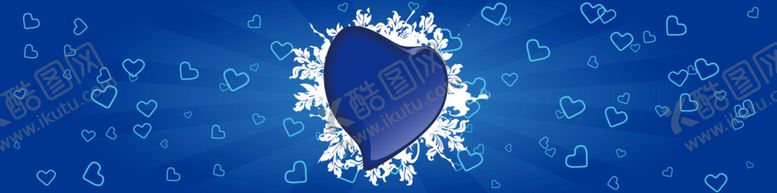 编号：44801009300303449889【酷图网】源文件下载-蓝色心心背景