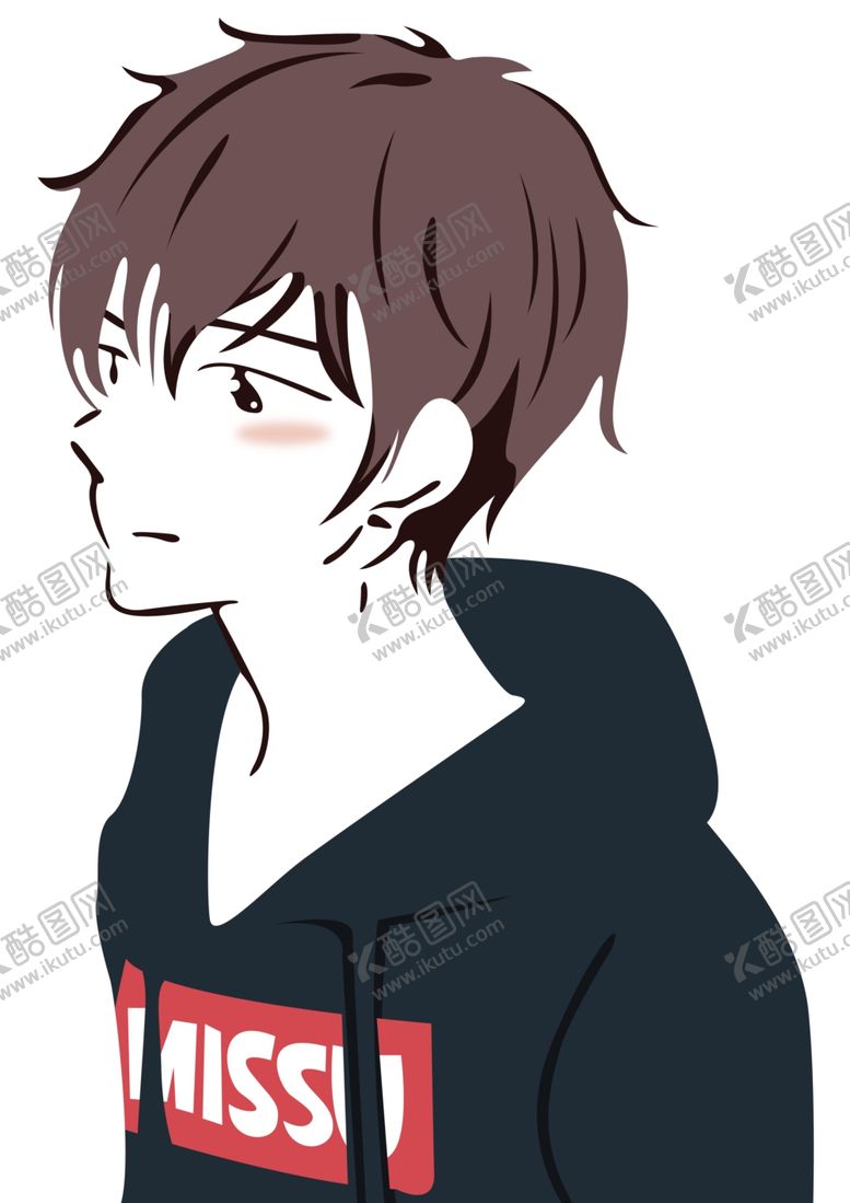 编号：13825709192023273047【酷图网】源文件下载-卡通漫画潮牌男女图案