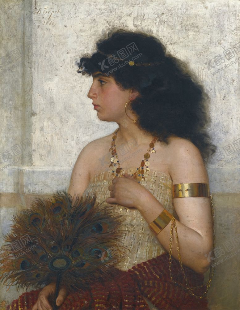 编号：40387709300150414441【酷图网】源文件下载-复古人物形象绘画