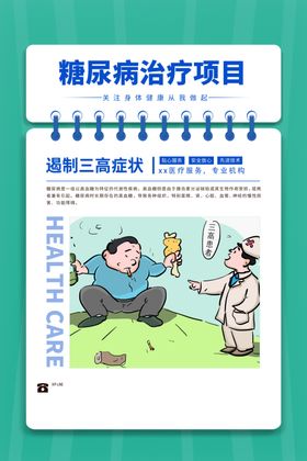 糖尿病宣传海报