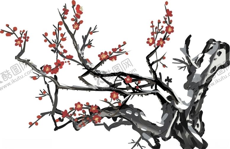 编号：54550310141158412446【酷图网】源文件下载-梅花