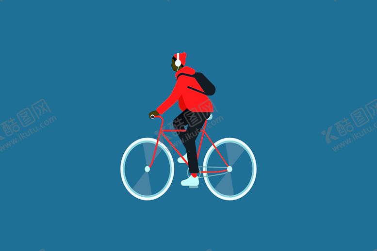 编号：69159310310444375744【酷图网】源文件下载-骑自行车