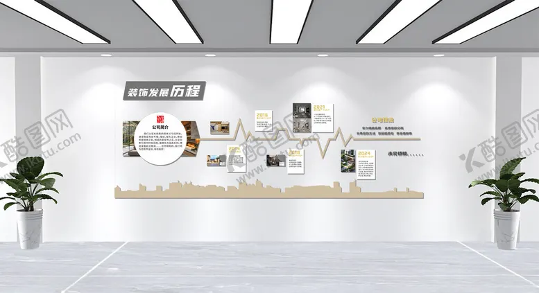 编号：25771502181442598418【酷图网】源文件下载-历程文化墙