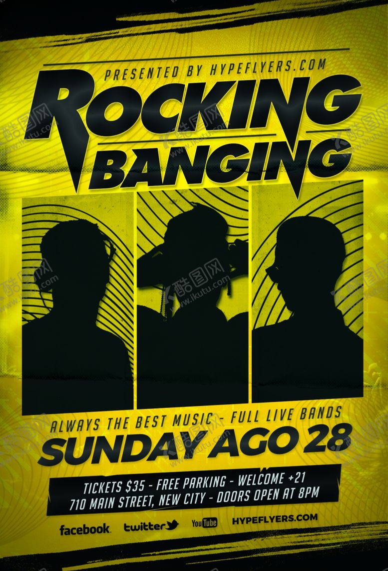 编号：55444009271239387491【酷图网】源文件下载-音乐会海报