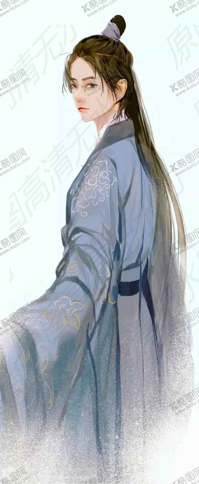 编号：41666807082144124794【酷图网】源文件下载-古风俊俏公子