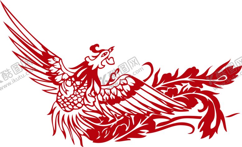编号：96123602042110205618【酷图网】源文件下载-传统凤纹