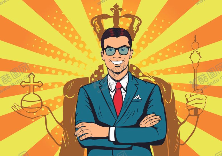 编号：21274809101540088446【酷图网】源文件下载-波普插画