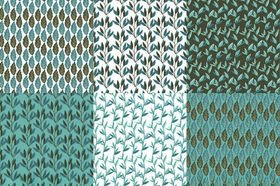 多彩针织纹理图案集合