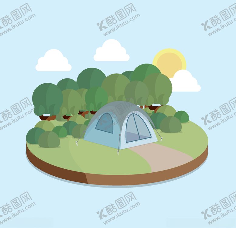 编号：96266710041016469736【酷图网】源文件下载-露营