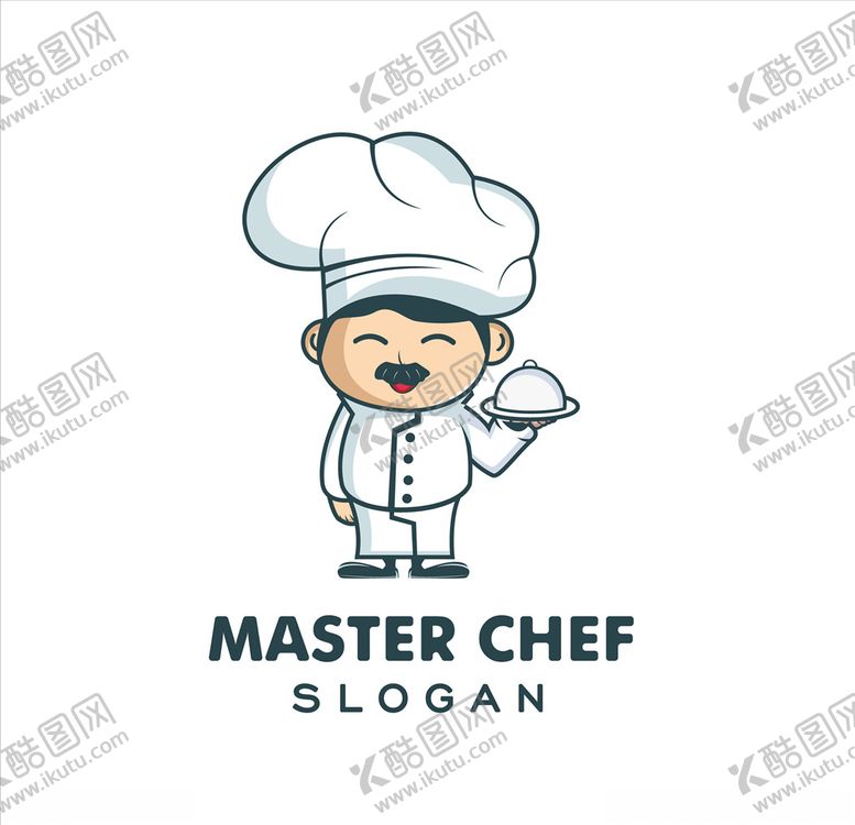 编号：87679710112351083633【酷图网】源文件下载-卡通厨师