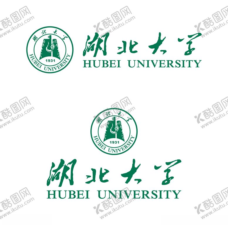 编号：59694805090303145706【酷图网】源文件下载-湖北大学校徽新版