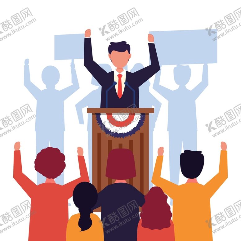 编号：28395409181737060426【酷图网】源文件下载-投票插画