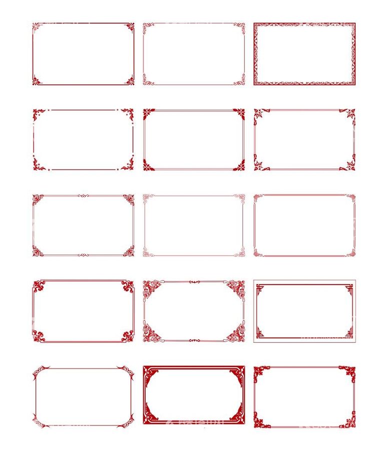 编号：67238210170541326853【酷图网】源文件下载-中式边框  