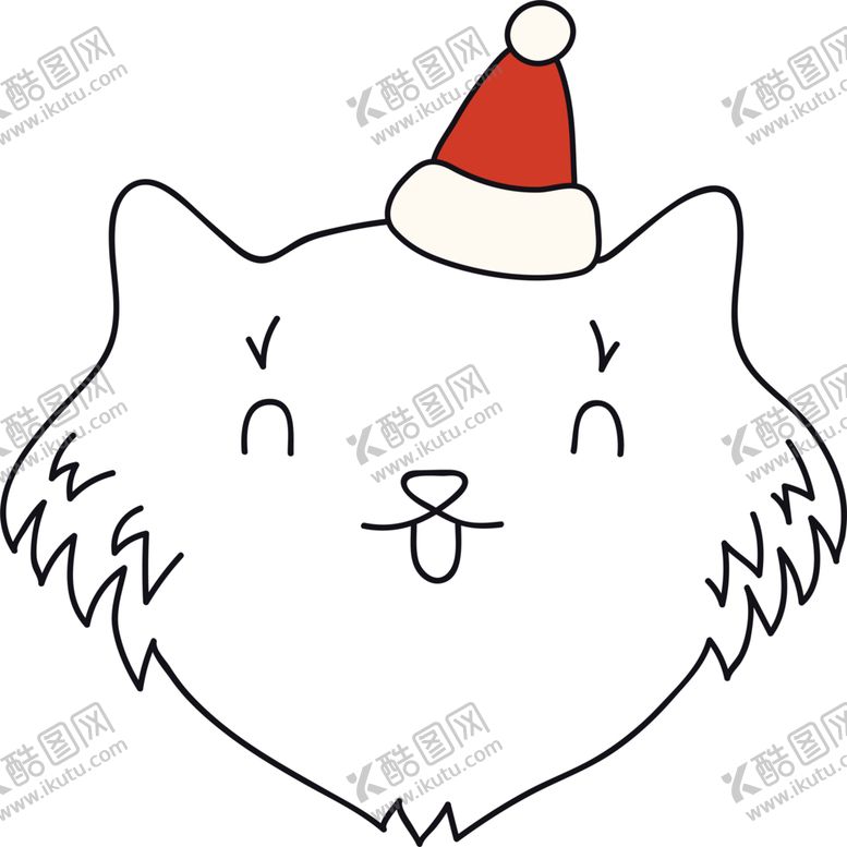 编号：20028009300453174245【酷图网】源文件下载-手绘卡通猫