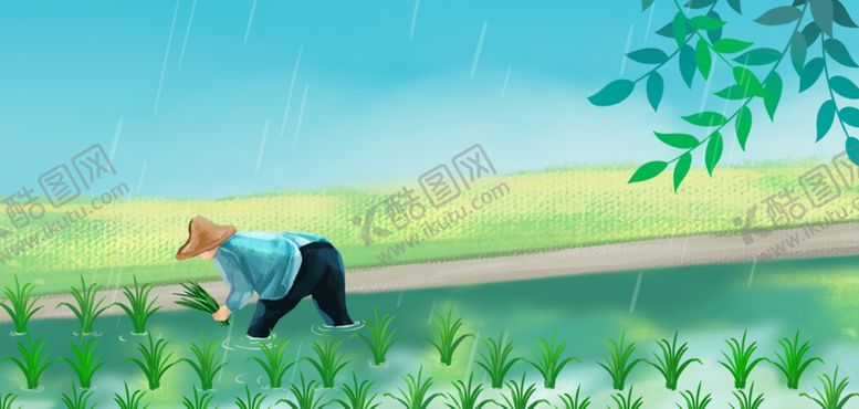 编号：89499212251007208237【酷图网】源文件下载-横版谷雨背景