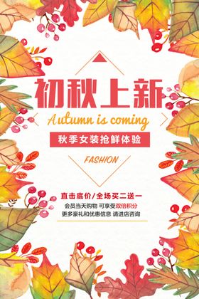 秋季上新