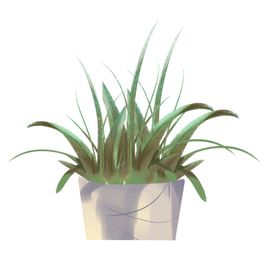 手绘植物元素