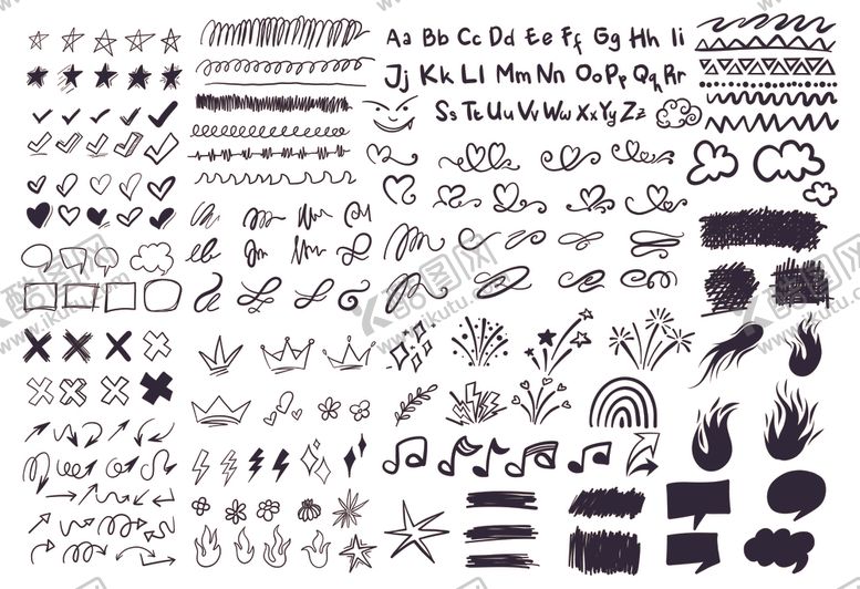 编号：28891104052213401584【酷图网】源文件下载-手绘涂鸦