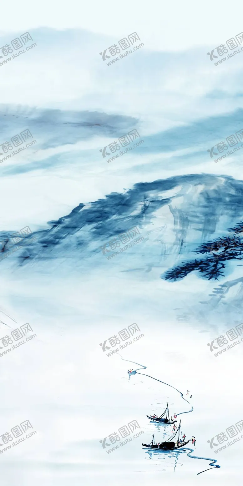 编号：24218112030305286672【酷图网】源文件下载-新中式山水 