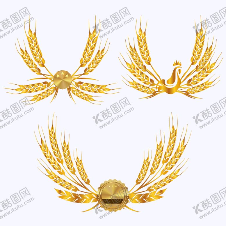 编号：53084510041823001873【酷图网】源文件下载-黄金麦穗