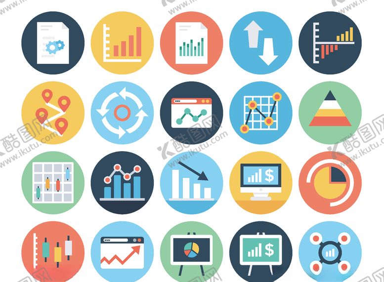 编号：79099310220118012478【酷图网】源文件下载-商务办公图标