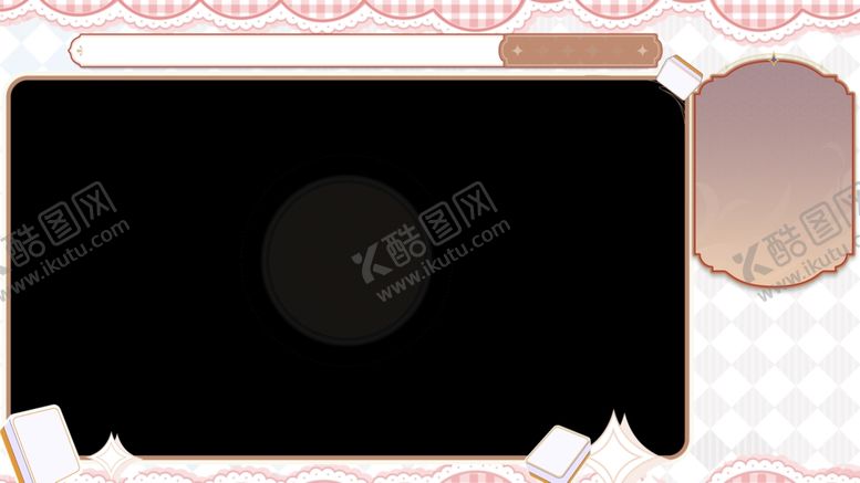 编号：25579802270949118652【酷图网】源文件下载-直播视频框
