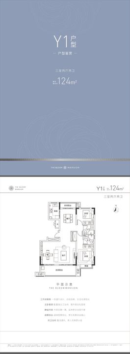 地产高端户型环境解析DM宣传页