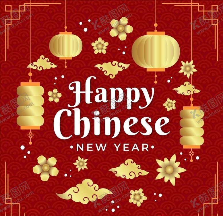 编号：40689305080650125359【酷图网】源文件下载-牛新年展板背景