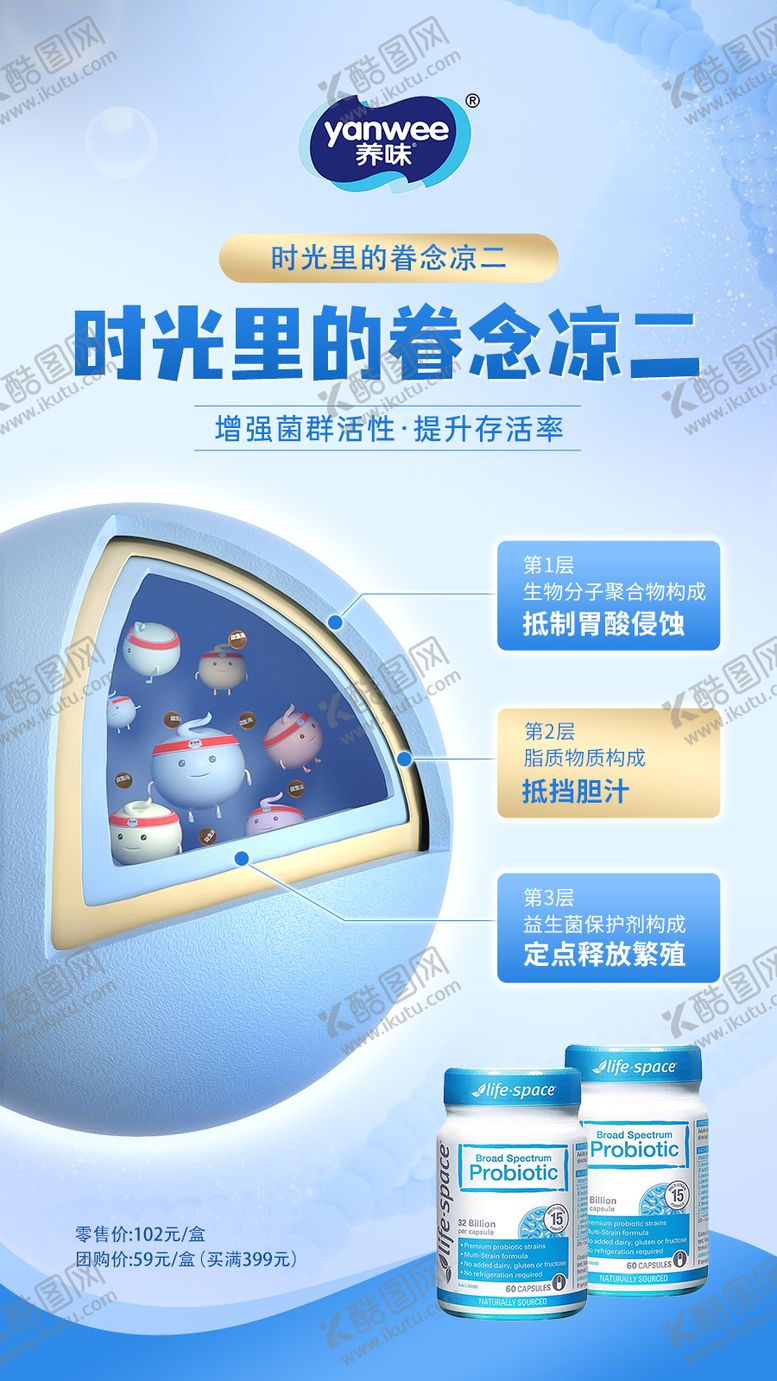 编号：26443208031637079962【酷图网】源文件下载-益生菌母婴海报