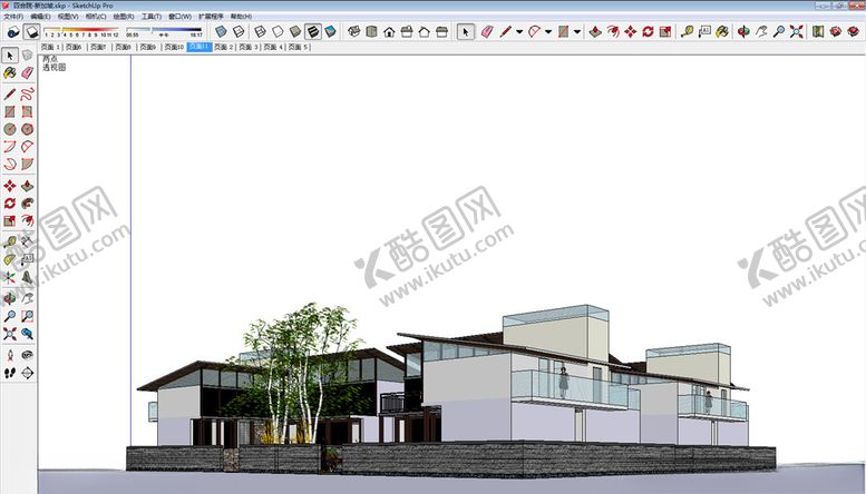 编号：75721910100547022939【酷图网】源文件下载-别墅模型