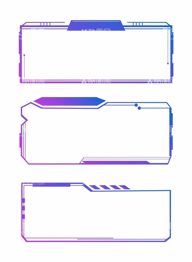 编号：55897212122100366128【酷图网】源文件下载-科技感边框