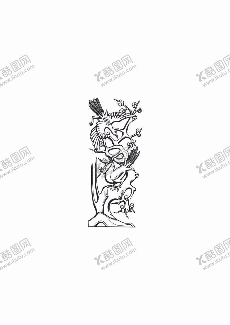 编号：62378509261342439381【酷图网】源文件下载-古典花鸟