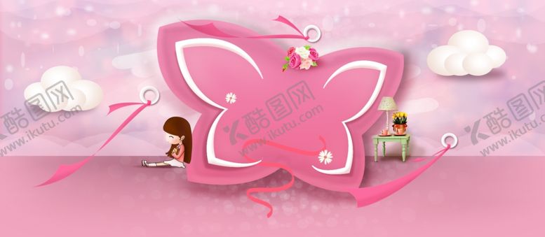 编号：30034707131131583847【酷图网】源文件下载-妇女节背景