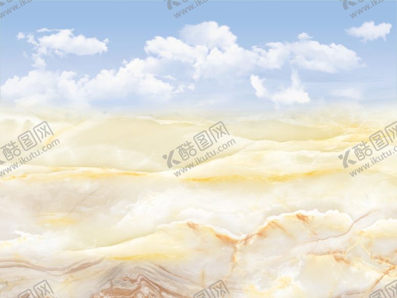 编号：95106303131252329906【酷图网】源文件下载-蓝天白云大理石背景