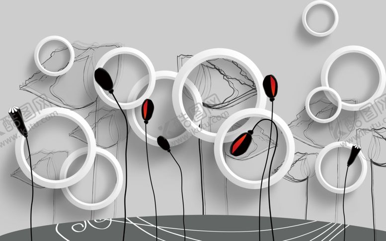 编号：31313010110239585075【酷图网】源文件下载-装饰画背景墙